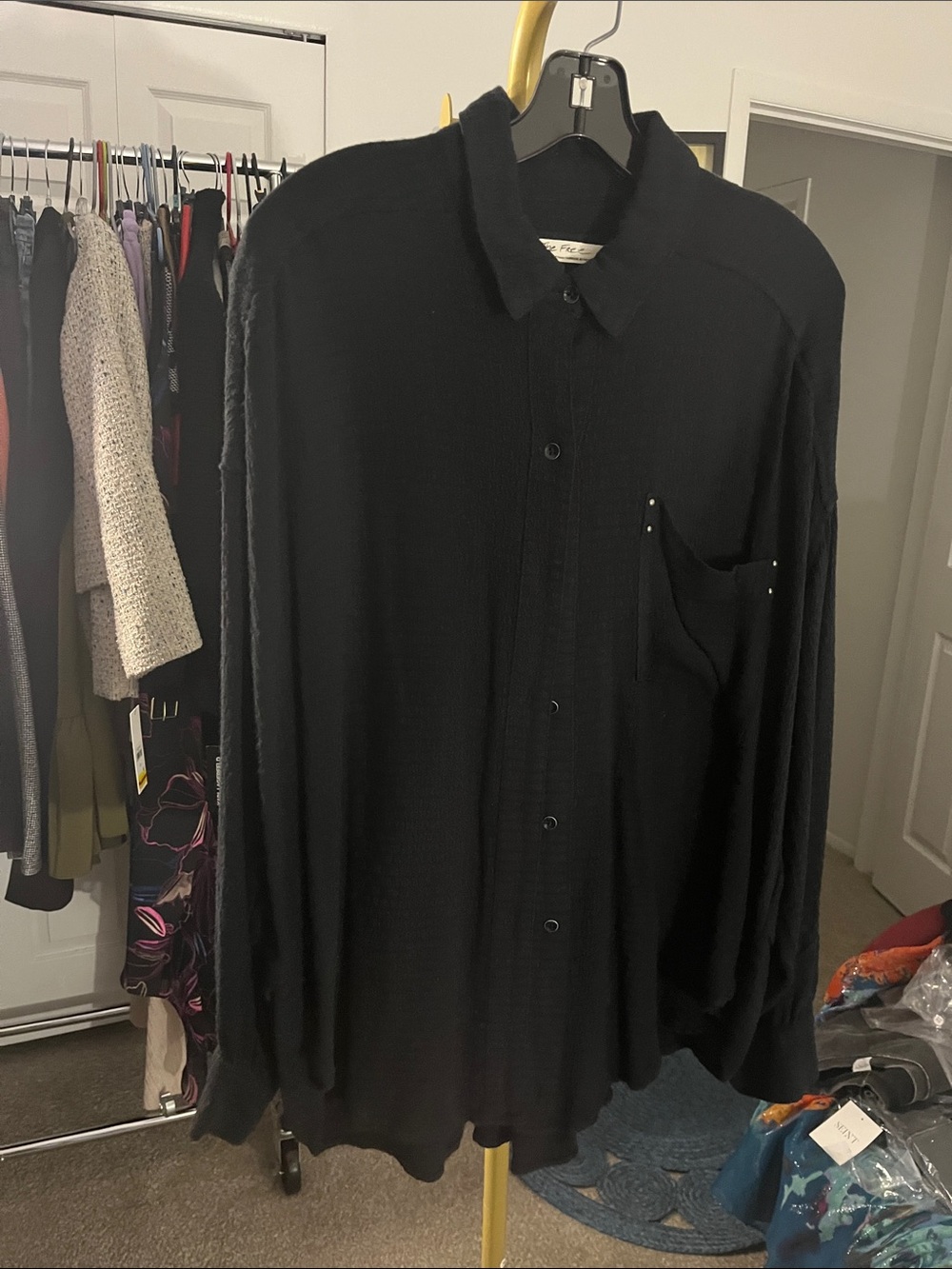 WE THE FREE BUTTON DOWN Top - Extra Small